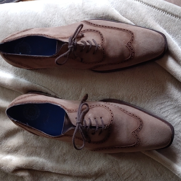Mezlan Suede Dress Shoes. Size 14